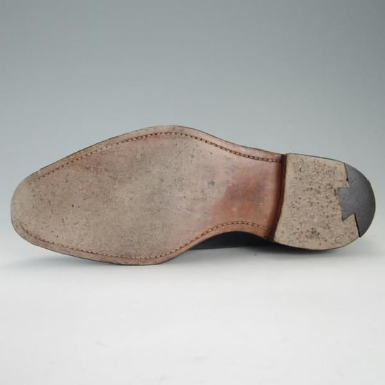 極上★(英)チーニー 7.5F【貴重★ユナイテッドアローズ別注/ストレートチップ】カーフ/黒/メンズ/UNITED ARROWS/CHEANEY★f226