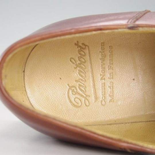 美品★パラブーツ SIZE 41【定価￥71,500-★ミカエル/MICHAEL】チロリアンシューズ/リスレザー/MARRON/マロン/メンズ/Paraboot★f227