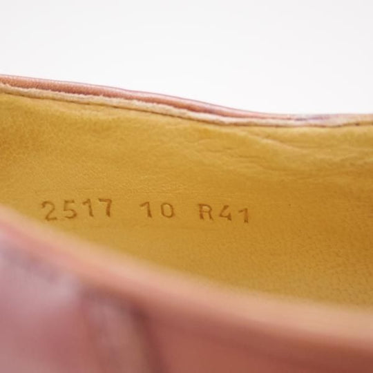 美品★パラブーツ SIZE 41【定価￥71,500-★ミカエル/MICHAEL】チロリアンシューズ/リスレザー/MARRON/マロン/メンズ/Paraboot★f227