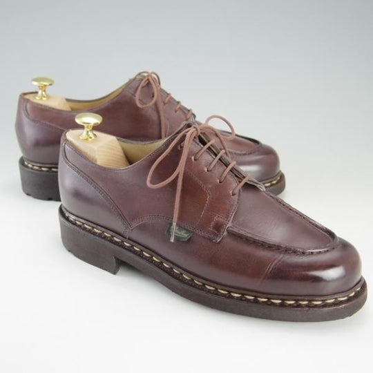 美品★パラブーツ SIZE 6【定価￥71,500-★シャンボード/CHAMBORD】TEXソール/リスレザー/CAFE/カフェ/濃茶/Uチップ/Paraboot★f228