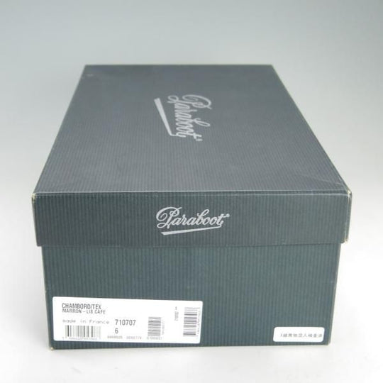 美品★パラブーツ SIZE 6【定価￥71,500-★シャンボード/CHAMBORD】TEXソール/リスレザー/CAFE/カフェ/濃茶/Uチップ/Paraboot★f228