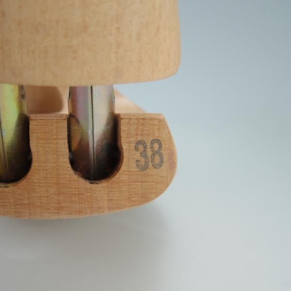 美品★(仏)ラ・コルドヌリ・アングレーズ SIZE 38【定価￥13,200-★木製シューツリー】シューキーパー/LA CORDONNERIE ANGLAISE★f234