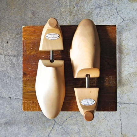 極上★(英)ニュー&リングウッド SIZE 39【★(英)ダンケルマン製/純正シューツリー】木製シューキーパー/メンズ/DASCO/New&Lingwood★f239