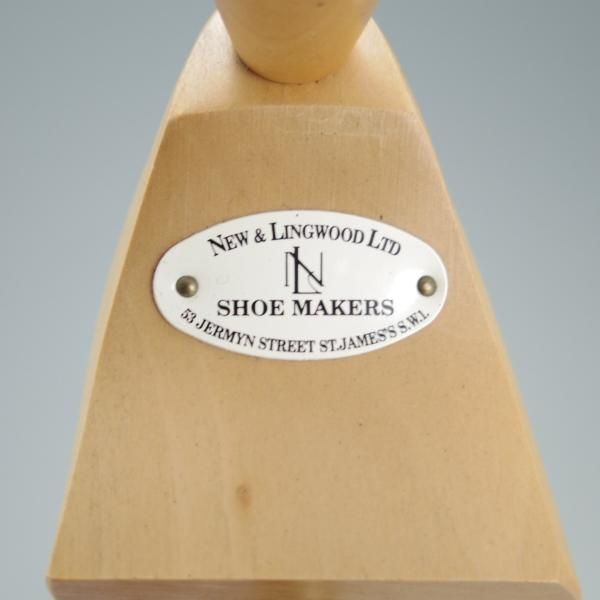 極上★(英)ニュー&リングウッド SIZE 39【★(英)ダンケルマン製/純正シューツリー】木製シューキーパー/メンズ/DASCO/New&Lingwood★f239