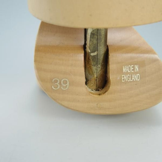 極上★(英)ニュー&リングウッド SIZE 39【★(英)ダンケルマン製/純正シューツリー】木製シューキーパー/メンズ/DASCO/New&Lingwood★f239