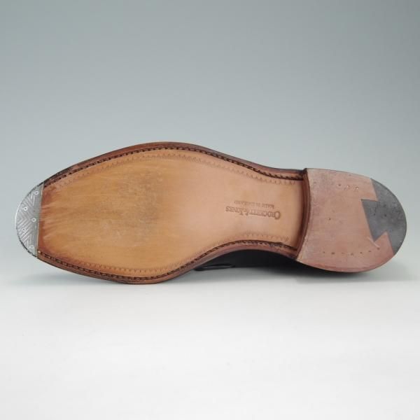 ほぼ未使用★クロケット&ジョーンズ 5E【定価￥86,900-★CAVENDISH 3/キャベンディッシュ3】タッセルローファー/黒/Crockett&Jones★f242