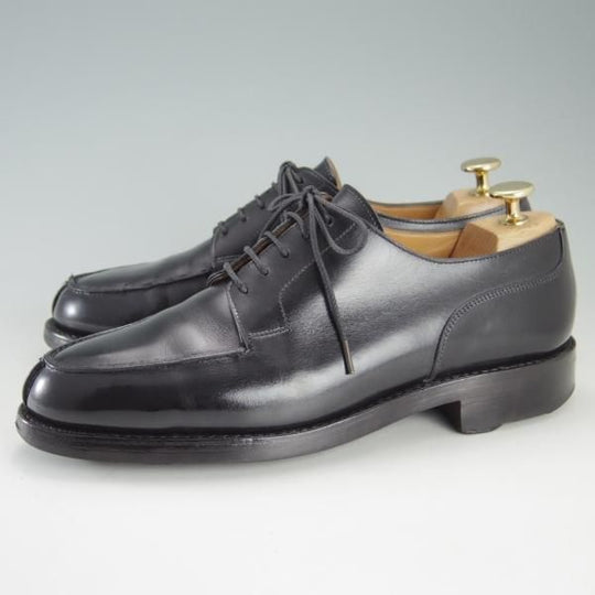 極上★クロケット&ジョーンズ 6E【定価￥88,000-★モールトン/MORETON】リッジウェイソール/292ラスト/カーフ/黒/Crockett&Jones★f243