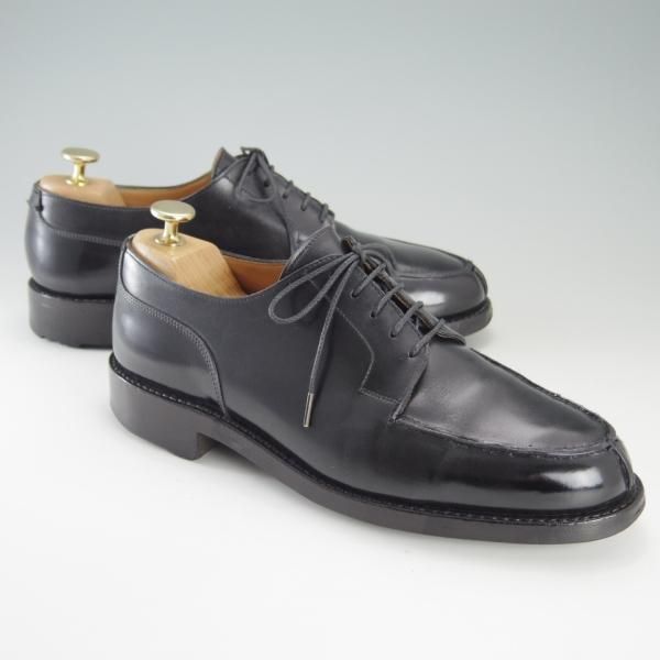 極上★クロケット&ジョーンズ 6E【定価￥88,000-★モールトン/MORETON】リッジウェイソール/292ラスト/カーフ/黒/Crockett&Jones★f243