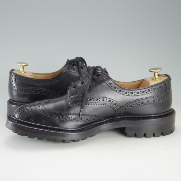 極上★トリッカーズ SIZE 6【定価￥84,700-★BOURTON/バートン/5633】コマンドソール仕様/カントリーシューズ/黒/短靴/Tricker's★f244