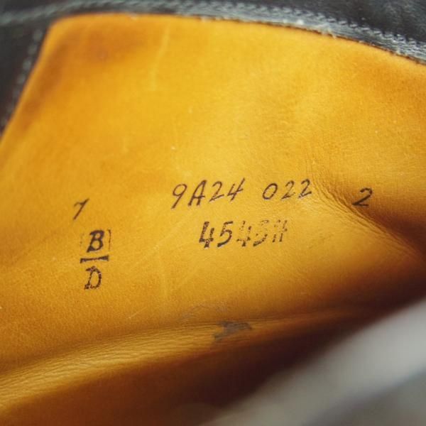 極上★オールデン 7D【定価￥148,500-★コードバン仕様/タンカーブーツ】4545H/ミリタリーラスト/黒/メンズ/ALDEN★f247