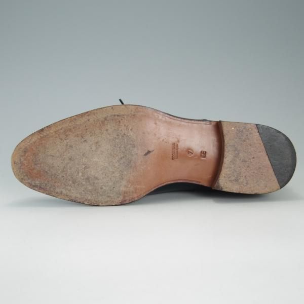 美品★(スペイン製)MEERMIN/メルミン 7EE【貴重★深緑/コードバン仕様/グリーン】10050/プレーントゥ/メンズ★f251