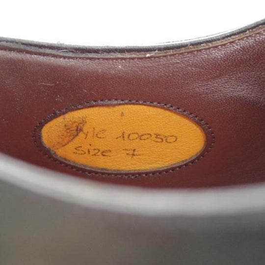 美品★(スペイン製)MEERMIN/メルミン 7EE【貴重★深緑/コードバン仕様/グリーン】10050/プレーントゥ/メンズ★f251