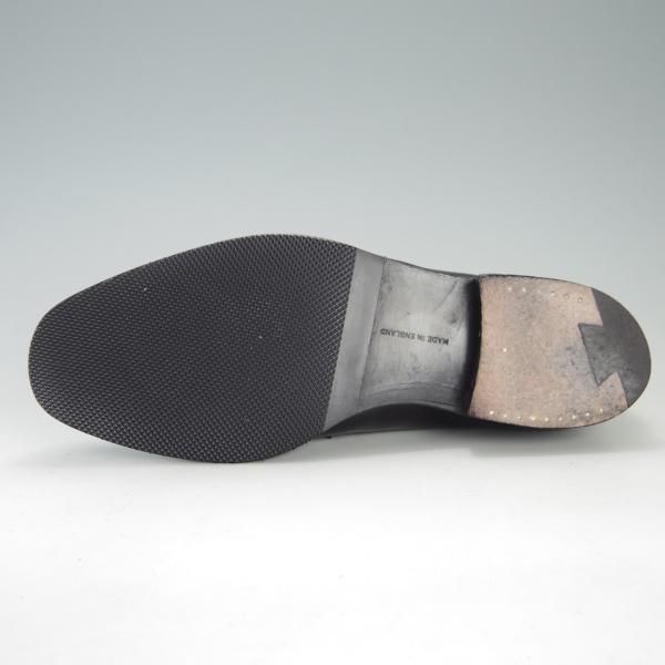 極上★クロケット&ジョーンズ 6.5E【★ロイドフットウェア別注/Lloyd Footwear】ホールカット/カーフ/黒/メンズ/Crockett&Jones★f259