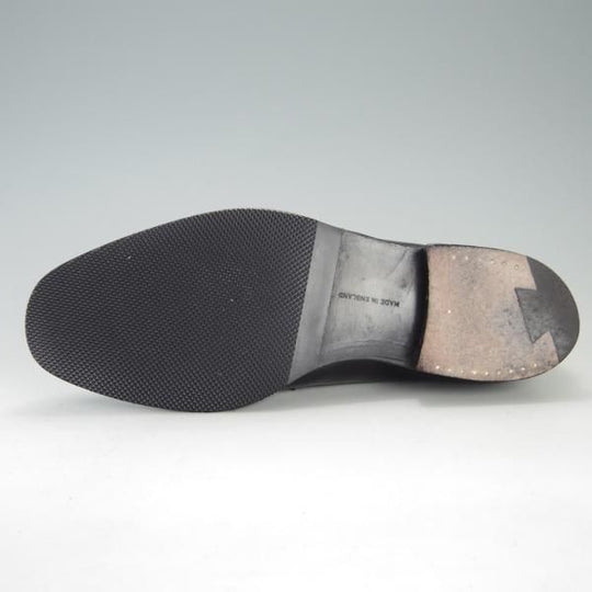 極上★クロケット&ジョーンズ 6.5E【★ロイドフットウェア別注/Lloyd Footwear】ホールカット/カーフ/黒/メンズ/Crockett&Jones★f259