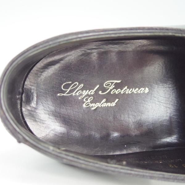 極上★クロケット&ジョーンズ 6.5E【★ロイドフットウェア別注/Lloyd Footwear】ホールカット/カーフ/黒/メンズ/Crockett&Jones★f259