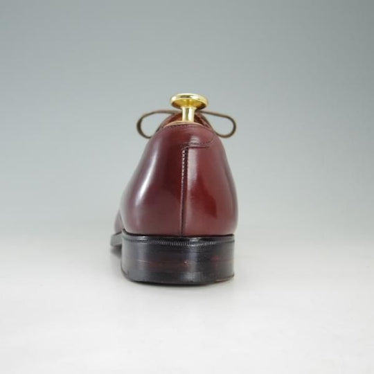 極上★クロケット&ジョーンズ 6E【★(英)ポールセンスコーン別注/Poulsen Skone】パンチドキャップトゥ/カーフ/赤茶/Crockett&Jones★f260