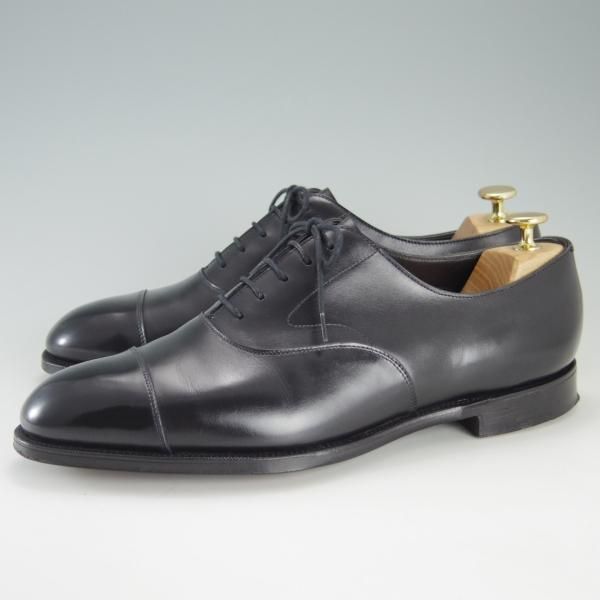 極美品★エドワードグリーン 8.5E【現行定価￥174,900-★チェルシー/CHELSEA/202ラスト】ストレートチップ/カーフ/黒/EDWARD GREEN★f264