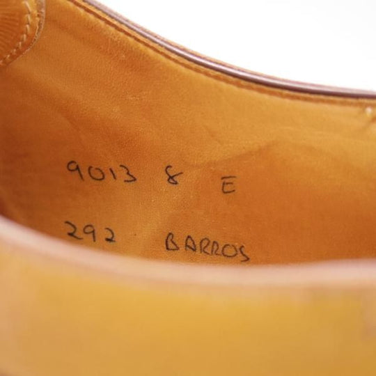 極上★ジョンロブ 8E【貴重★ビンテージ年代の初期BARROS/バロス】292ラスト/Uチップ/カーフ/薄茶×濃茶/JOHN LOBB★f266