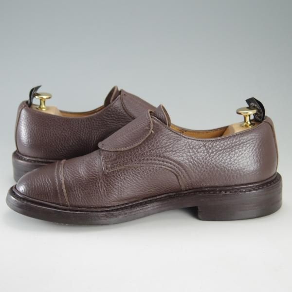 ★トリッカーズ SIZE 7.5【ダイナイトソール仕様★(米)TODD SNYDER別注/トッドスナイダー】M7634/ダブルモンク/濃茶/Tricker's★f268