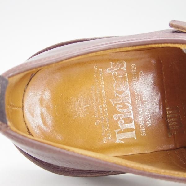★トリッカーズ SIZE 7.5【ダイナイトソール仕様★(米)TODD SNYDER別注/トッドスナイダー】M7634/ダブルモンク/濃茶/Tricker's★f268