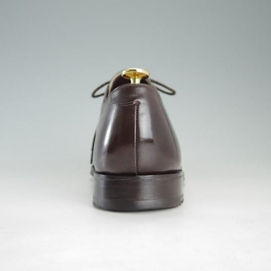 極上★(英)チーニー 6.5F【貴重★ヒドゥンチャネル仕様/PAUL ALT/プレ—ントゥ】11028ラスト/カーフ/濃茶/メンズ/CHEANEY★f271