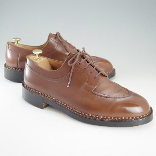 美品★J.M.ウェストン 9.5C【定価￥352,000-★ハントダービー/677/ロシアンカーフ】32ラスト/タン/ドゴール/Weston/ウエストン★f272