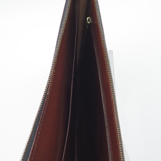 ★(英)パップワース/PAPWORTH【貴重★レザー/クラッチバッグ/ドキュメントケース】メンズ&レディース/ユニセックス/茶/革/鞄★N5622
