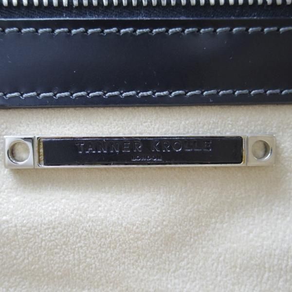 美品★(英)タナークロール/TANNER KROLLE【定価25万円以上★ブライドルレザー/ボストンバッグ】メンズ/ビジネス/バッグ/黒/革/鞄★N5624