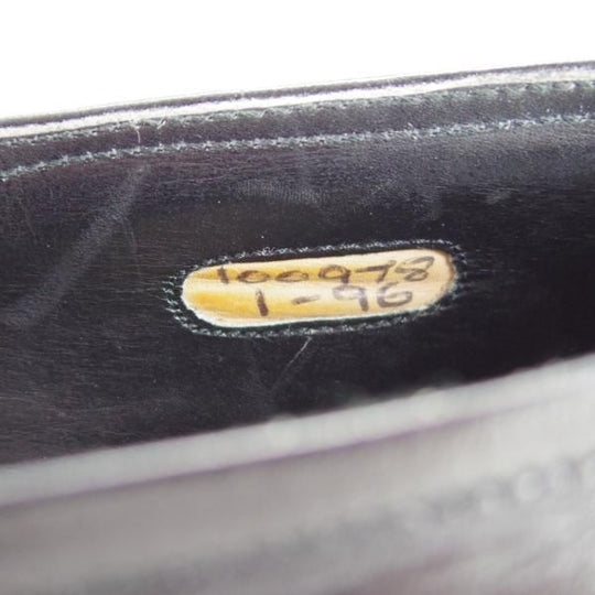 ★(英)ジョージ・クレバリー UK9程度【ビスポーク品★現在の製作費80万円以上/コインローファー】カーフ/黒/メンズ/GEORGE CLEVERLEY★f275