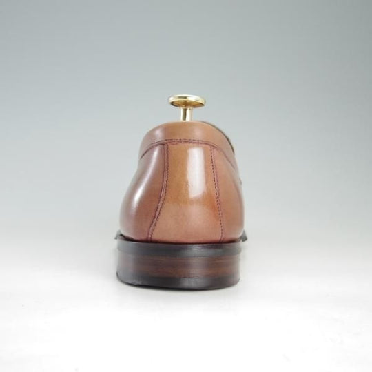 美品★(英)チーニー 8.5F【定価￥74,800-★CANNON/キャノン/コインローファー】277ラスト/カーフ/CONKER/茶/メンズ/CHEANEY★f277