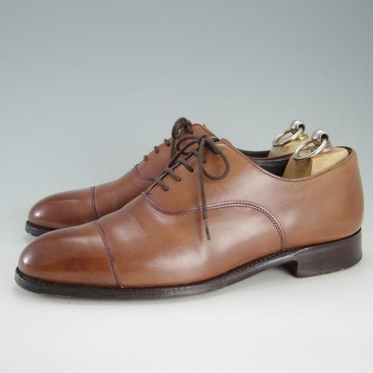 極上★(英)チーニー 5.5F【モデル定価￥78,100-★ストレートチップ/ALFRED】125ラスト/EDIFICE別注/カーフ/茶/エディフィス/CHEANEY★f278