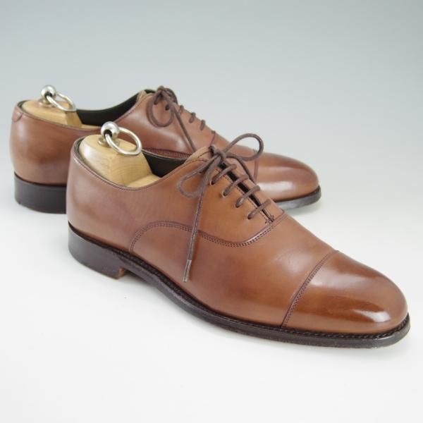 極上★(英)チーニー 5.5F【モデル定価￥78,100-★ストレートチップ/ALFRED】125ラスト/EDIFICE別注/カーフ/茶/エディフィス/CHEANEY★f278