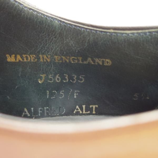 極上★(英)チーニー 5.5F【モデル定価￥78,100-★ストレートチップ/ALFRED】125ラスト/EDIFICE別注/カーフ/茶/エディフィス/CHEANEY★f278