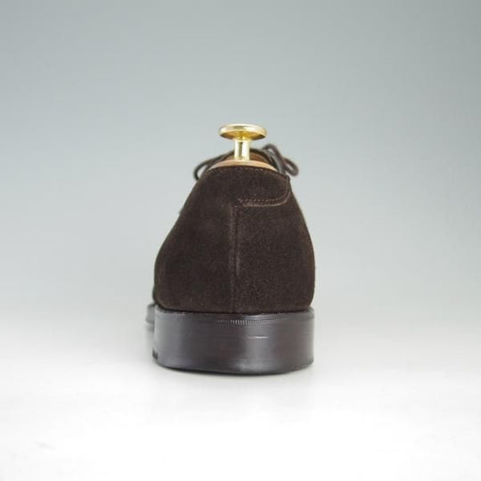 美品★(英)チーニー 8.5F【モデル定価￥78,100-★パンチドキャップトゥ/ASTWELL】1886ラスト/スエード/濃茶/メンズ/CHEANEY★f279