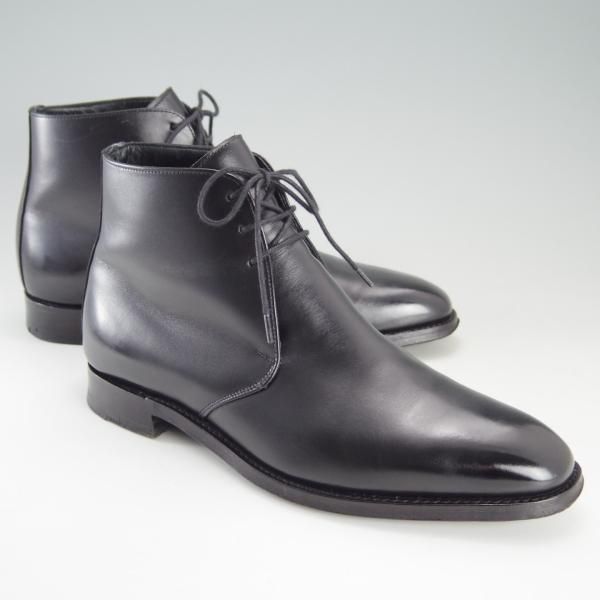 極美品★(英)チーニー 6.5F【貴重★EDIFICE別注/ジョージブーツ】3888ラスト/カーフ/黒/メンズ/エディフィス/CHEANEY★f280