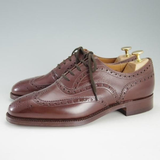 未使用★チャーチ 60F/UK6【旧チャーチ★73ラスト/CHETWYND/チェットウィンド】3都市ロゴ/フルブローグ/カーフ/メンズ/Church's★f281