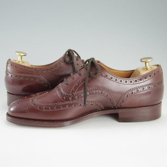 未使用★チャーチ 60F/UK6【旧チャーチ★73ラスト/CHETWYND/チェットウィンド】3都市ロゴ/フルブローグ/カーフ/メンズ/Church's★f281