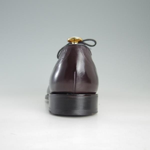 美品★チャーチ 60F/UK6【貴重★FLEX CONSTRUCTION/フルブローグ】108ラスト/Burton/バートン/カーフ/濃赤茶/メンズ/Church's★f282