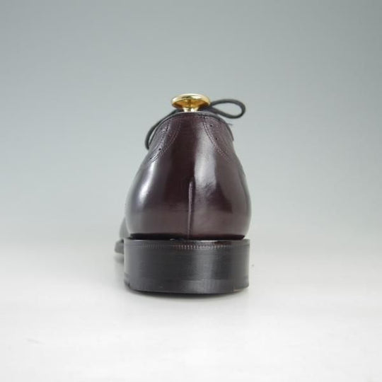 美品★チャーチ 60F/UK6【貴重★FLEX CONSTRUCTION/フルブローグ】108ラスト/Burton/バートン/カーフ/濃赤茶/メンズ/Church's★f282