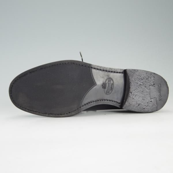 美品★チャーチ(レディース) SIZE 37.5【定価￥86,900-★シャノン/SHANNON 2WR】ポリッシュドバインダーカーフ/紺/Church's★f283