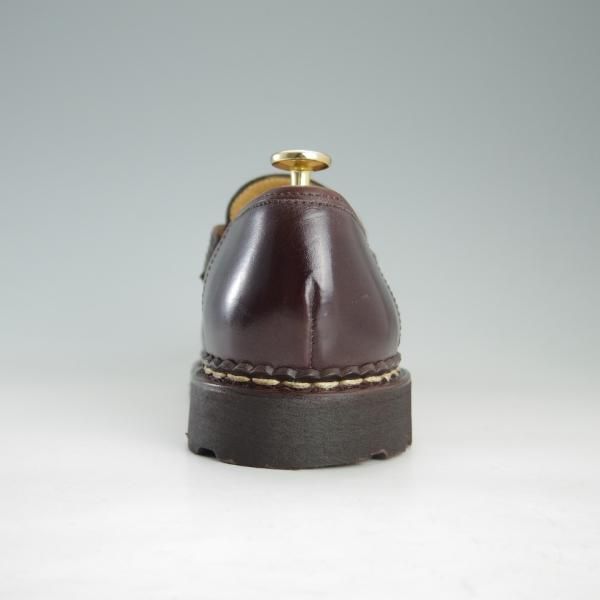 極美品★パラブーツ SIZE 6.5【定価￥71,500-★ランス/REIMS】コインローファー/リスレザー/マルシェソール/CAFE/カフェ/Paraboot★f284