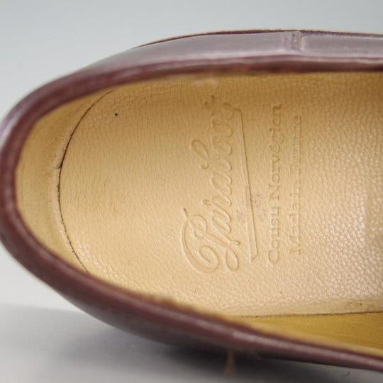 極美品★パラブーツ SIZE 6.5【定価￥71,500-★ランス/REIMS】コインローファー/リスレザー/マルシェソール/CAFE/カフェ/Paraboot★f284