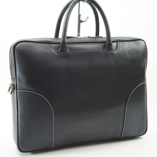 極美品★(英)ダンヒル/dunhill【定価10万円以上★Adv8/ブリーフケース】レザー/メンズ/ビジネス/バッグ/黒/革/鞄★N5626