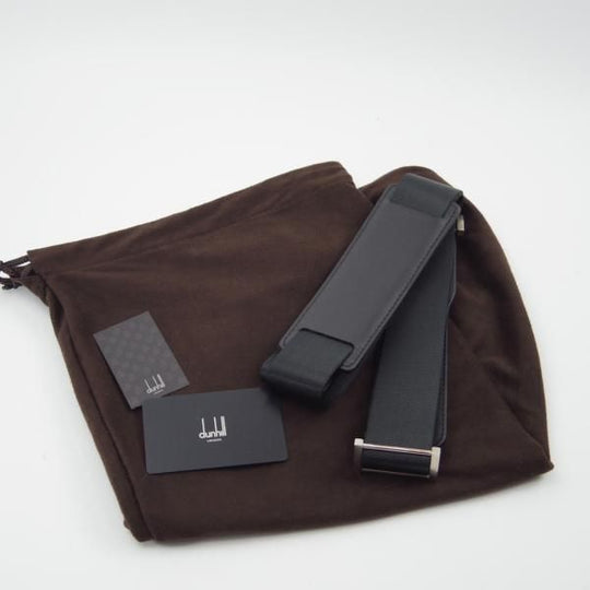 極美品★(英)ダンヒル/dunhill【定価10万円以上★Adv8/ブリーフケース】レザー/メンズ/ビジネス/バッグ/黒/革/鞄★N5626