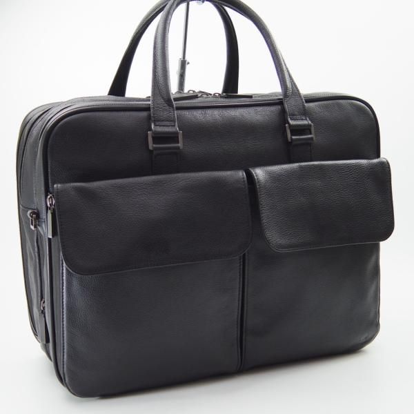 極上★(英)ダンヒル/dunhill【★オーバーナイトバッグ/レザー】メンズ/ビジネス/バッグ/ボストンバッグ/黒/革/鞄★N5629