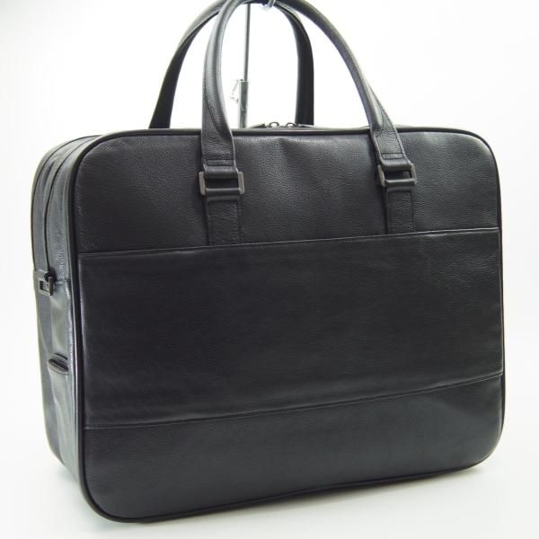 極上★(英)ダンヒル/dunhill【★オーバーナイトバッグ/レザー】メンズ/ビジネス/バッグ/ボストンバッグ/黒/革/鞄★N5629