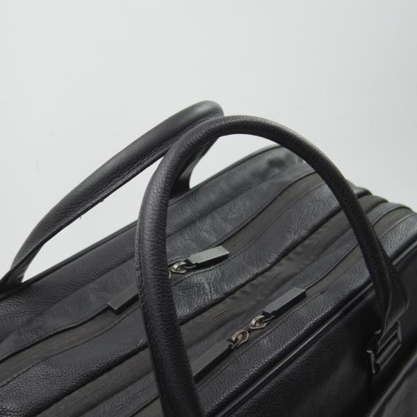 極上★(英)ダンヒル/dunhill【★オーバーナイトバッグ/レザー】メンズ/ビジネス/バッグ/ボストンバッグ/黒/革/鞄★N5629