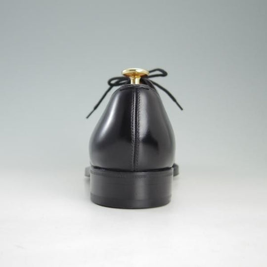 未使用★(伊)タニノクリスチー SIZE 6.5【貴重★ハンドソーンウェルテッド製法/九分仕立て】ストレートチップ/黒/TANINO CRISCI★f293