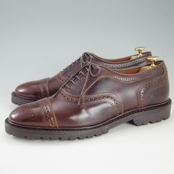 Allen Edmondsアレンエドモンズダービーセミブローグ茶10.5D Allen Edmondsアレンエドモンズダービーセミブローグ茶10.5D