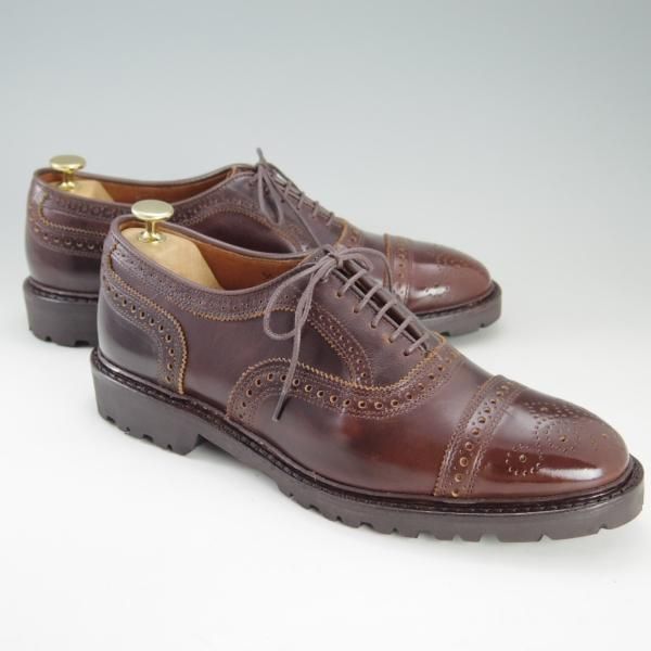 Allen Edmondsアレンエドモンズダービーセミブローグ茶10.5D Allen Edmondsアレンエドモンズダービーセミブローグ茶10.5D